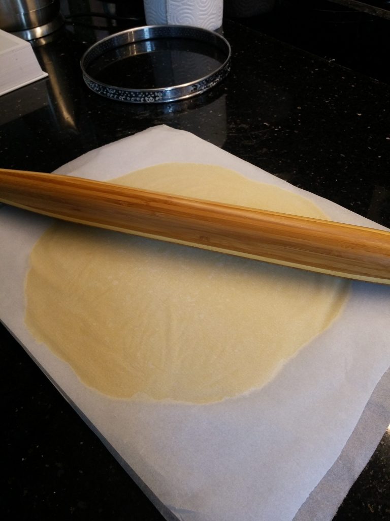 Preparation d'une pâte sucrée