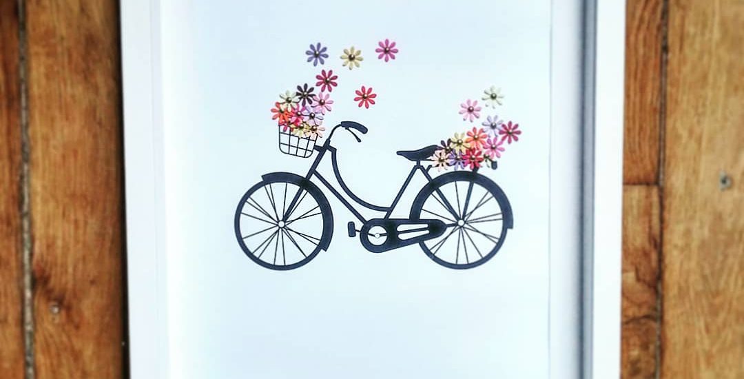 DIY Un velo fleuri a encadrer Les lubies de Cadia