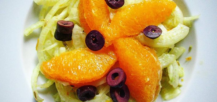 Salade fenouil orange