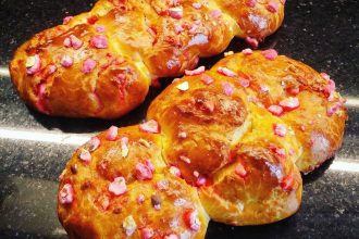 brioche aux pralines