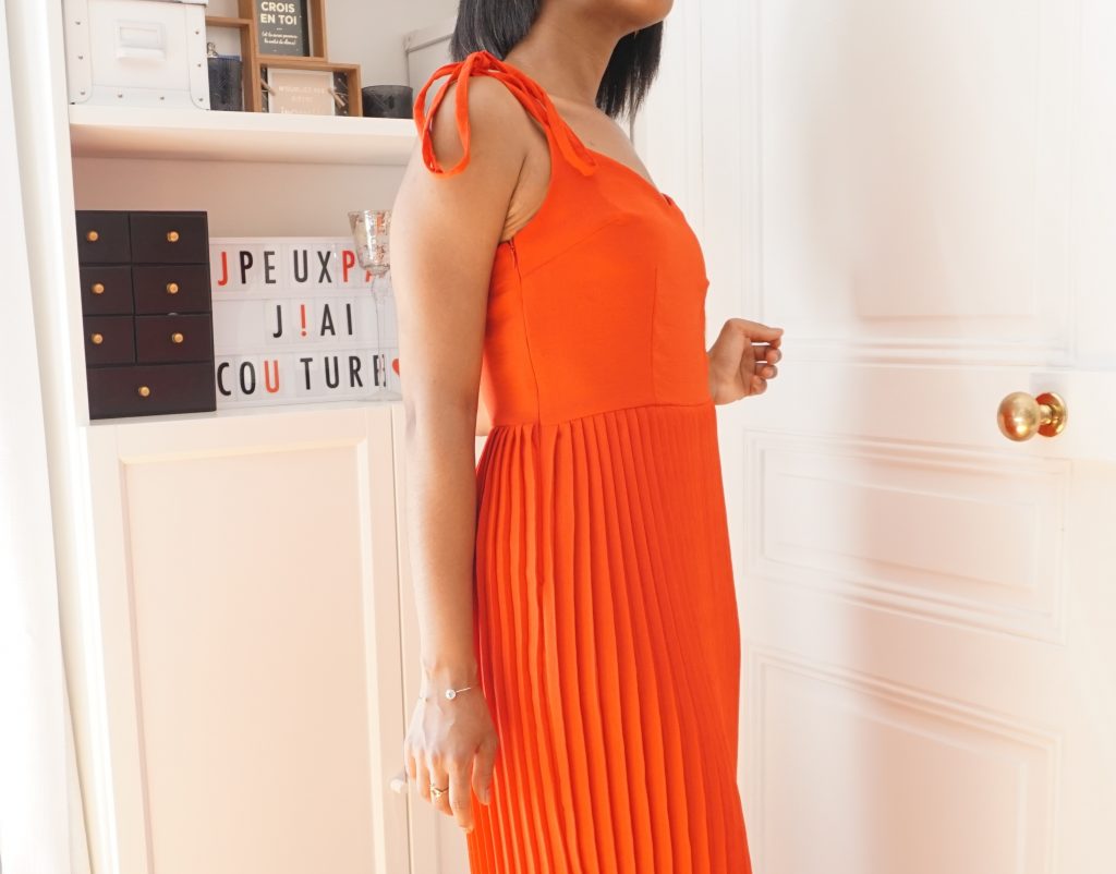 Ma robe plissée inspirée du prêt-à-porter - Les lubies de Cadia