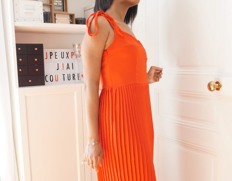 Ma robe plissée inspirée du prêt-à-porter - Les lubies de Cadia