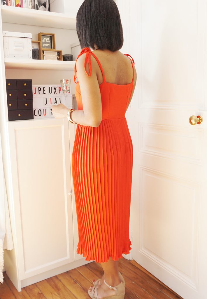 Ma robe plissée inspirée du prêt-à-porter - Les lubies de Cadia