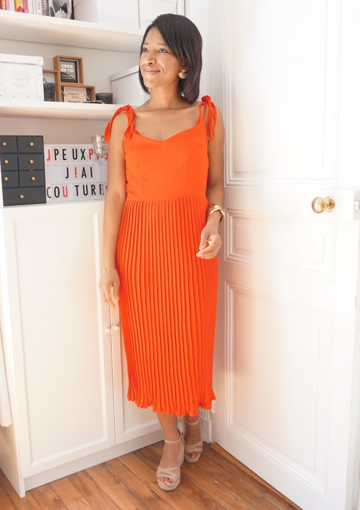 Ma robe plissée inspirée du prêt-à-porter - Les lubies de Cadia