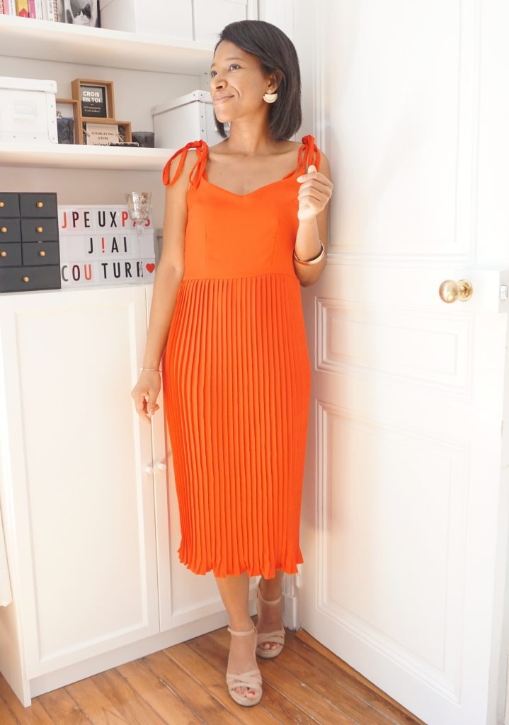 Ma robe plissée inspirée du prêt-à-porter - Les lubies de Cadia