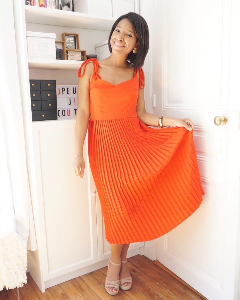 Ma robe plissée inspirée du prêt-à-porter - Les lubies de Cadia