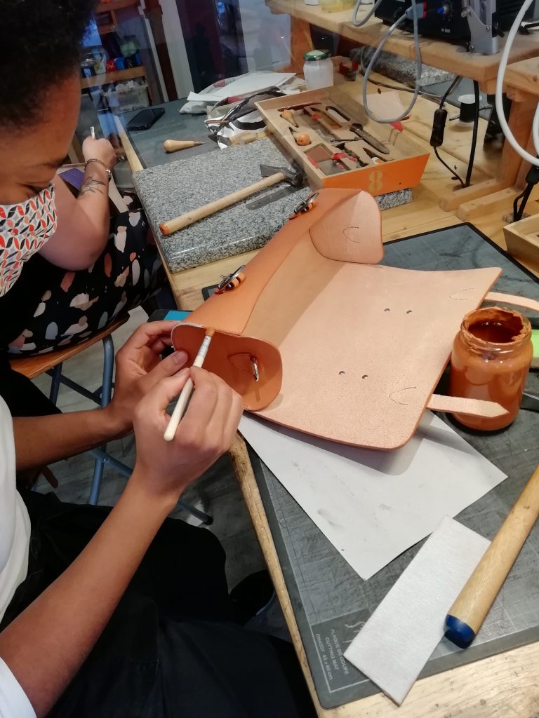 Moi à l'Atelier Toolbox