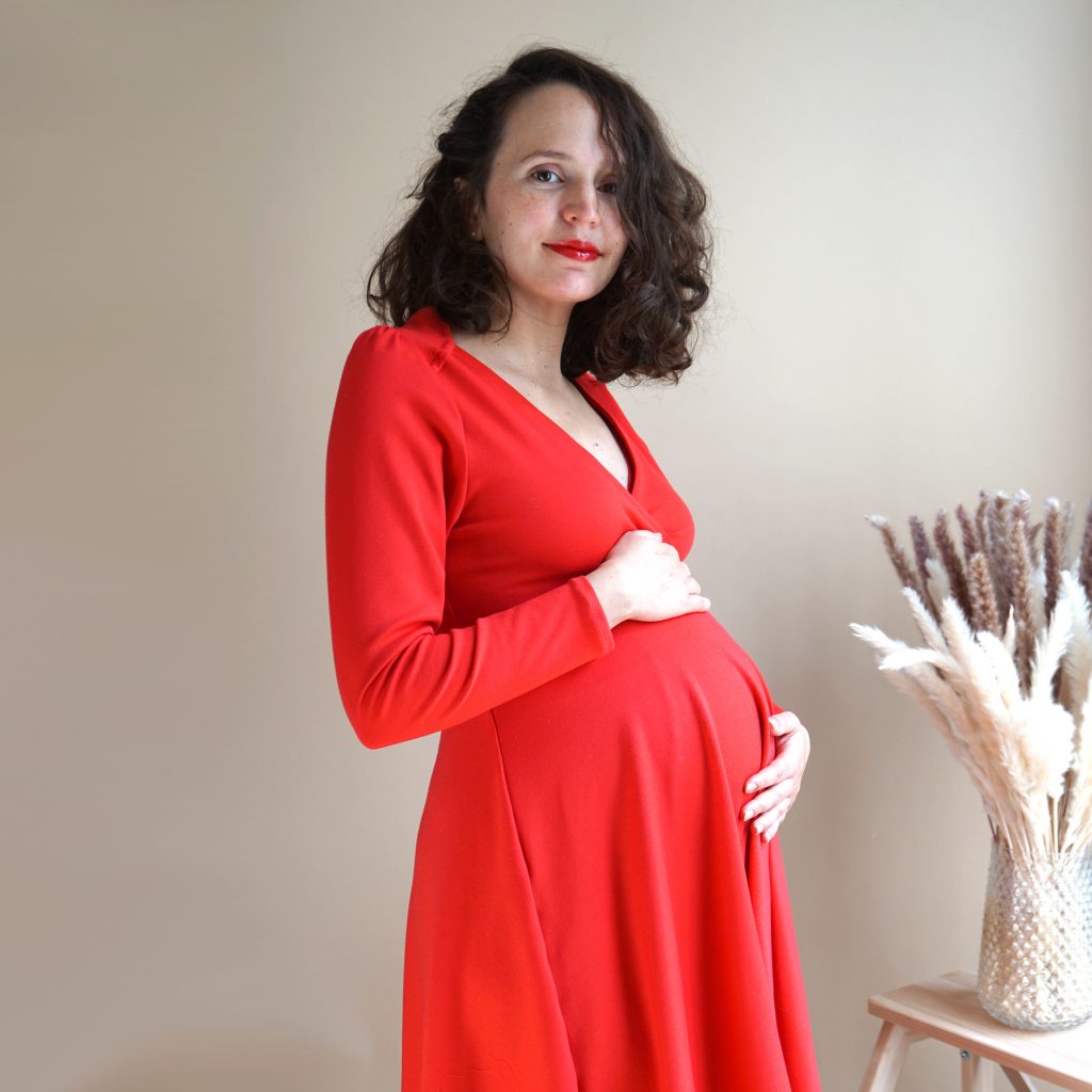 Patron robe femme enceinte