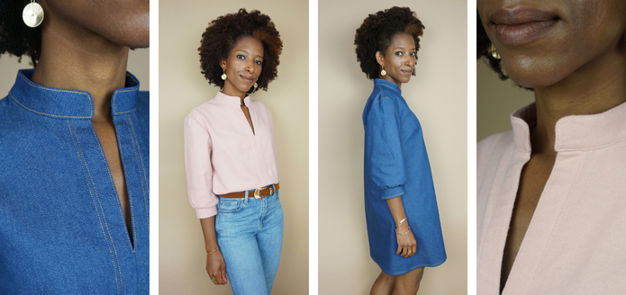 patron de la blouse/robe Tatin