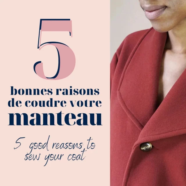 J-4 avant la sortie de mon nouveau patron de manteau 📆 En attendant, voici un petit aperçu, mais aussi 5 bonnes raisons de coudre le vôtre !

Alors, serez-vous là ? 😏

🇬🇧 D-4 before the release of my new coat pattern 📆 In the meantime, here's a sneak peek, but also 5 good reasons to sew your own!
So, will you be there? 😏

#leslubiesdecadia #LLDClinea #wintersewing #coudrepourlhiver #coutureaddict #passioncouture #sewingfashionista
