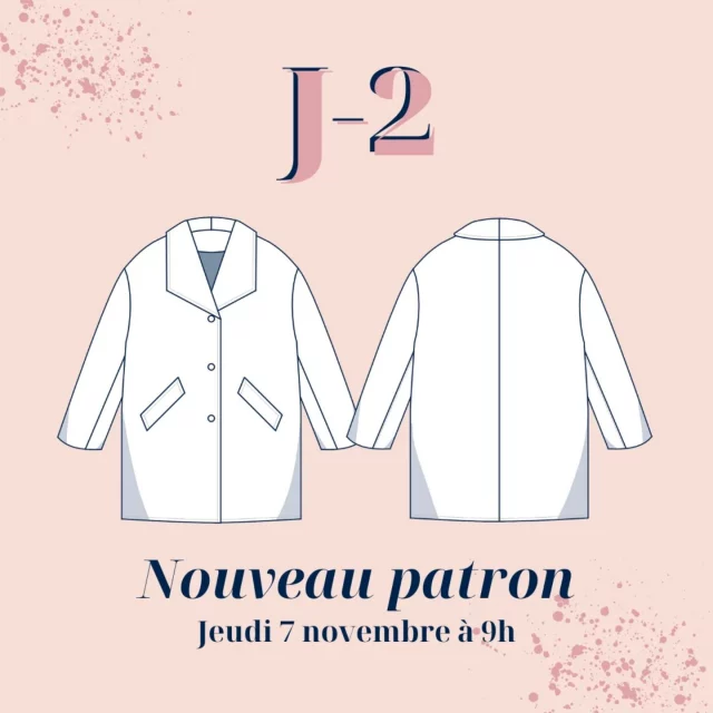 ✨ Découvrez le manteau Linea ! ✨

Aujourd’hui, je vous révèle le dessin technique de mon nouveau patron qui sortira ce jeudi ! Avec sa coupe large, le manteau Linea est conçu pour être une pièce à la fois confortable et sophistiquée, parfaite pour affronter l’hiver avec style. Les poches apportent une finition soignée, et la longueur juste au-dessus des genoux en fait une pièce idéale pour toutes les occasions. Bien sûr, le manteau Linea est entièrement doublé pour une finition impeccable. 🌟

Que pensez-vous de cet aperçu ? Avez-vous déjà en tête le tissu que vous aimeriez utiliser ? 🤔
Le lancement est prévu pour le jeudi 7 novembre à 9h (heure de Paris)... Restez connectées !

🇬🇧 Discover the Linea coat! ✨

Today I'm revealing the technical design for my new pattern, which will be released this Thursday! With its loose fit, the Linea coat is designed to be a comfortable yet sophisticated piece, perfect for facing winter in style. The pockets add a neat finish, and the length just above the knees makes it an ideal piece for any occasion. Of course, the Linea coat is fully lined for an impeccable finish. 🌟

What do you think of this preview? Do you already have in mind the fabric you'd like to use? 🤔
The launch is scheduled for Thursday November 7 at 9am (Paris time)... Stay tuned!

#leslubiesdecadia #LLDClinea #sewinglove #jecoudsmagarderobe #instacouture #patrondecouture