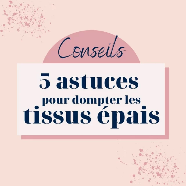 Vous cousez actuellement une veste ou un manteau ? Coudre des surépaisseurs de tissus peut parfois être un défi ! >> Swipez à droite pour découvrir 5 astuces 👌

#astucecouture #coudreunmanteau #coutureenfolie #faisletoimeme #diycouture #tissuaddict #conseilscouture #blogcouture